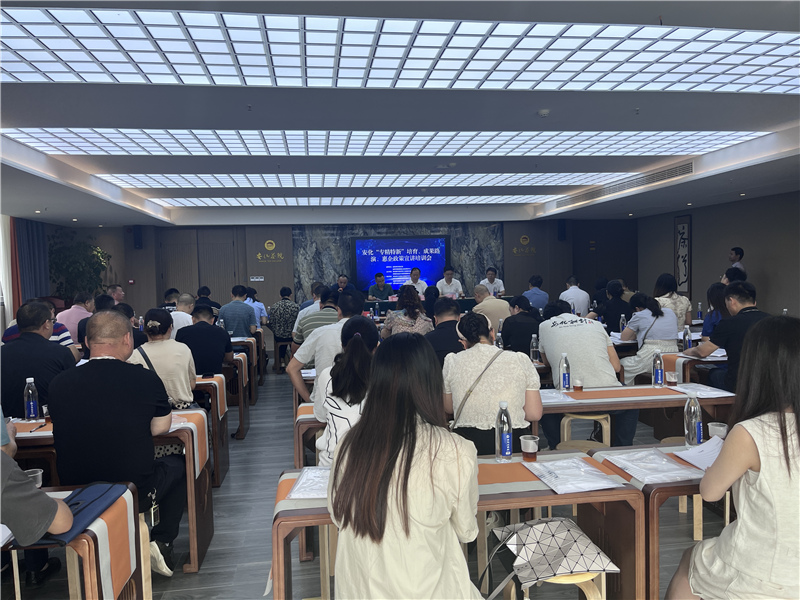 安化县成功举办“专精特新”培育与成果路演大会，助力中小企业创新升级